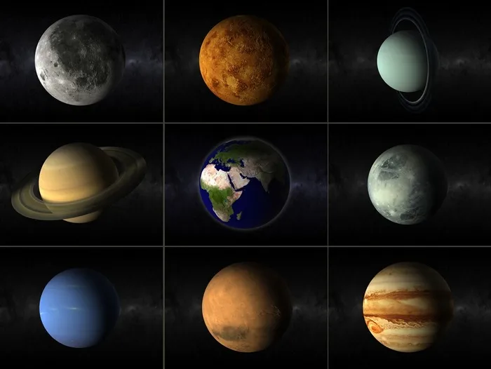 太阳系星球大全高清图片