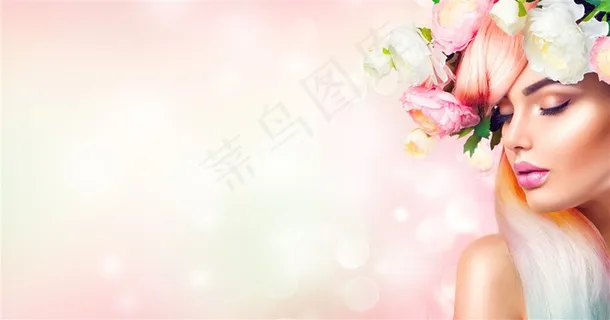 时尚唯美美妆美发女模特高清图片 时尚唯美美妆美发女模特高清图片