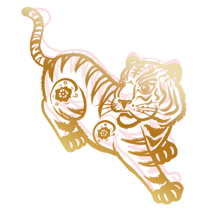设计 虎年 装饰