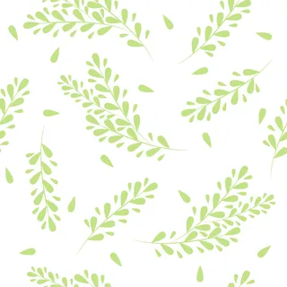 树叶可爱矢量背景