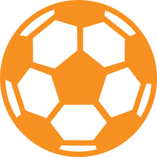 彩色简约足球元素