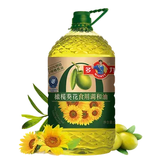 多力橄榄调和油5升超市商品白底图免抠实物摄影png格式图片透明底