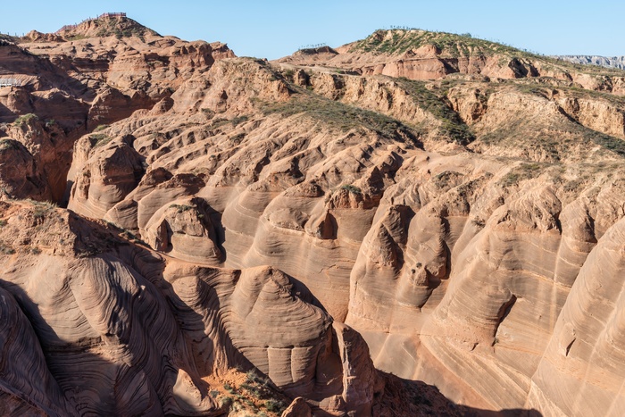 陕西靖边波浪谷