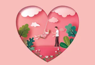 2.14情人节高端大气矢量插画