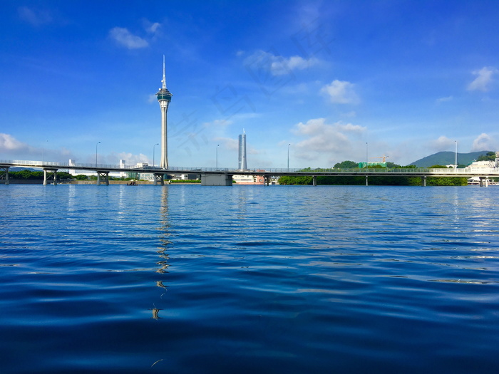 海岸城市风光图片