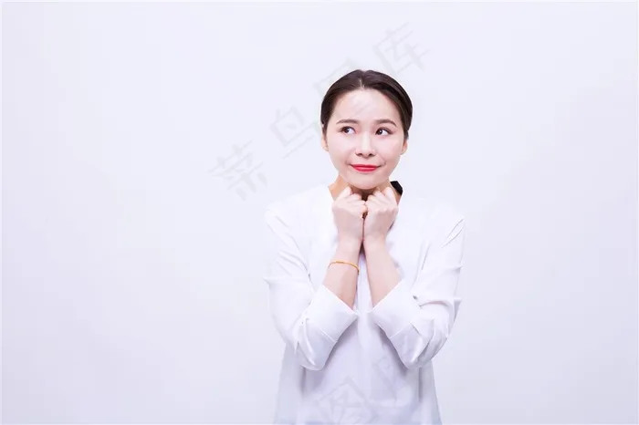 清新美女素颜写真图片