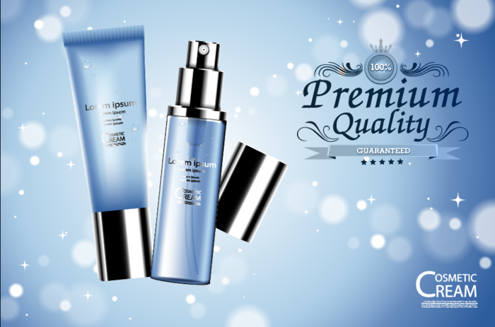 设计广告化妆品素材