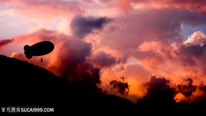 黄昏美景风景画壁纸