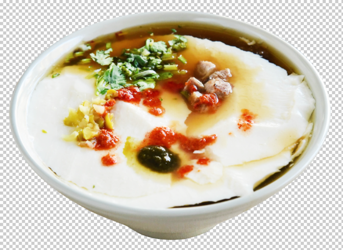 豆腐脑免扣素材psd模版下载