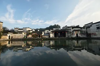 安徽醉美乡村宏村风景图片-第13张