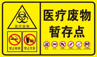 矢量医疗废物暂存点