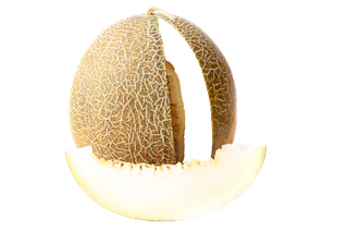 哈密瓜 (24)水果超市商品白底图免抠实物摄影png格式图片透明底