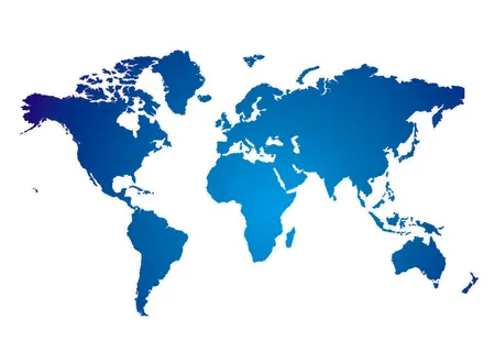 新版世界地图矢量世界地图电子版CDR高清印刷AI素材模板