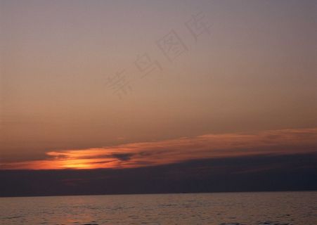 夕阳图片