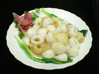 粤菜1639荔枝明虾球