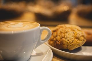 黑色美味咖啡摄影素材