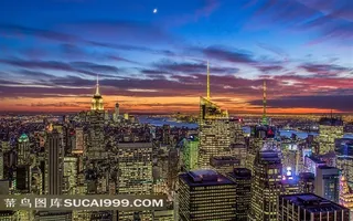 曼哈顿都市夜景