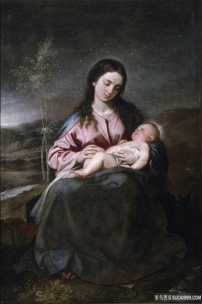 卡诺，阿隆索，圣母，与孩子