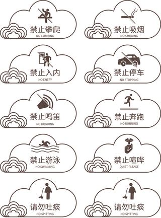 导视牌标识牌指示牌指引牌