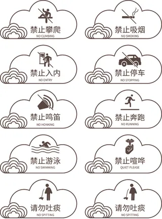 导视牌标识牌指示牌指引牌