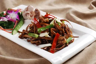 CXC06891章鱼炒杂菌烧汁味