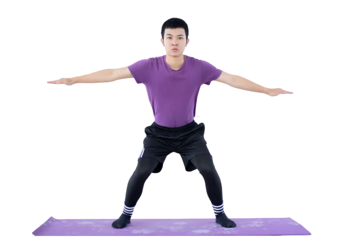 瑜伽人物免扣png