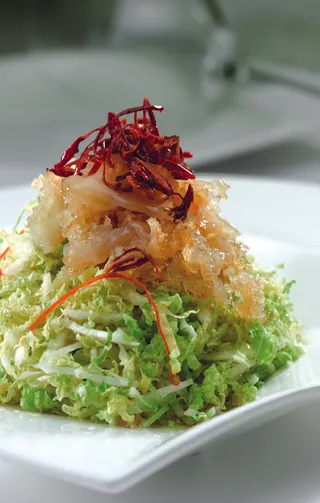 LCSC0030白菜心拌蜇头