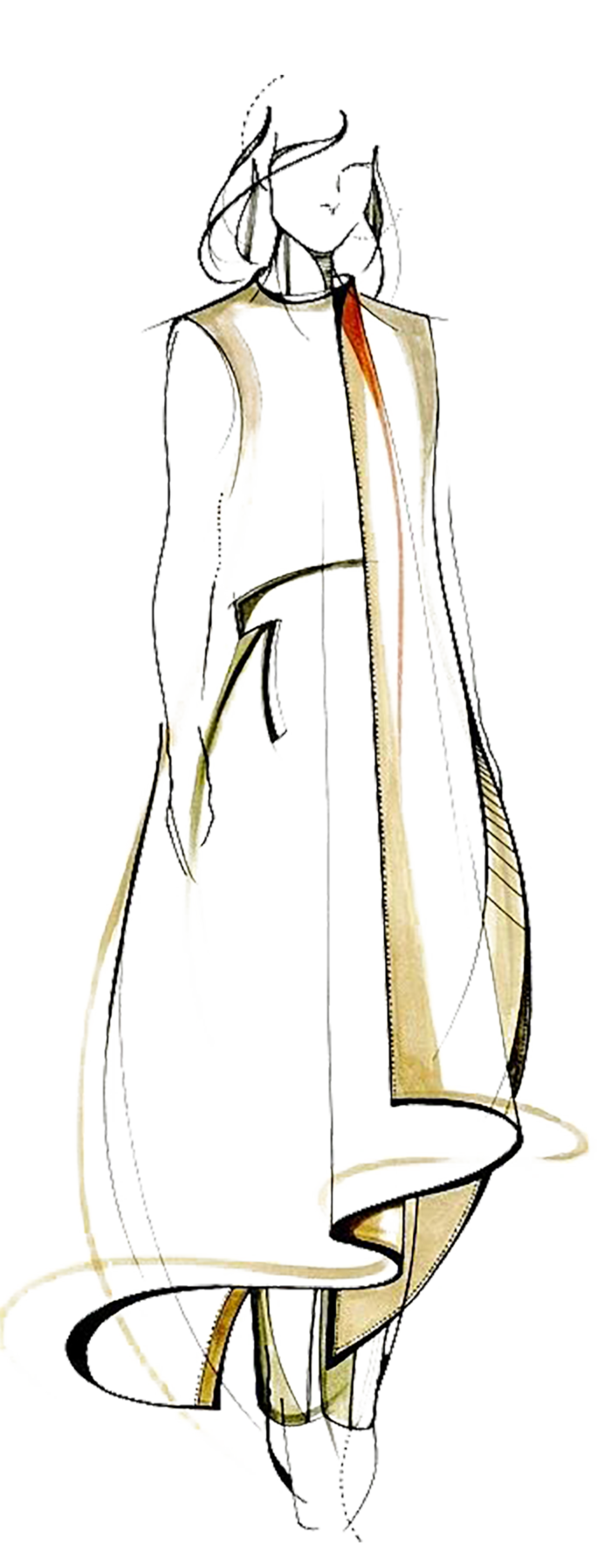 线条女郎时尚