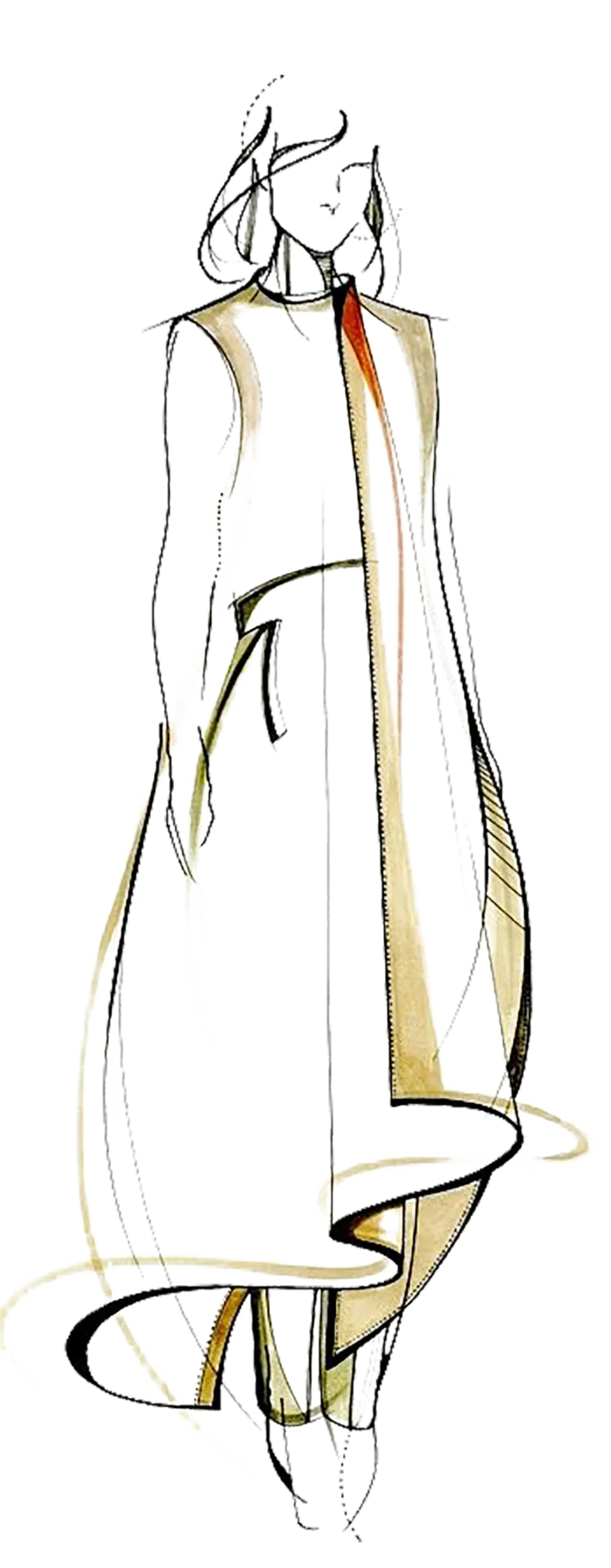 线条女郎时尚