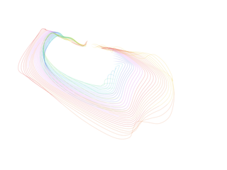 动感线条彩带线条科技线条