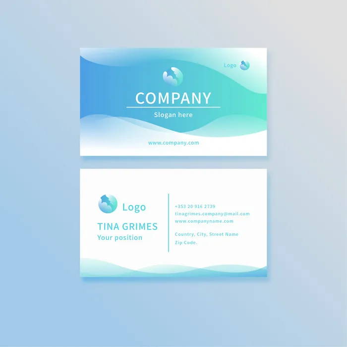 名片模板高档名片公司名片商务名片ai矢量模版下载
