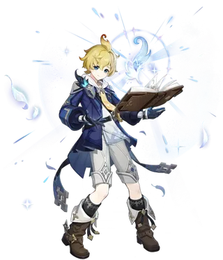 原神米卡立绘图免扣素材