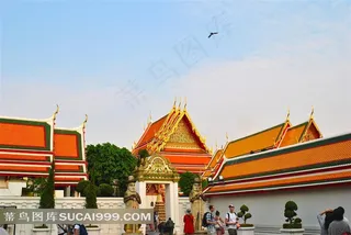 亚洲 泰国 曼谷 大皇宫 佛塔