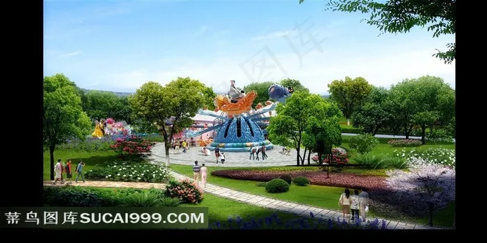 园林建筑风景图片