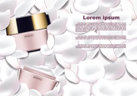 设计化妆品样品素材
