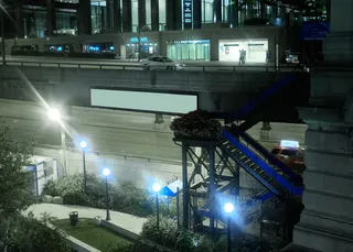 灯箱样机 广告牌 户外广告 天桥