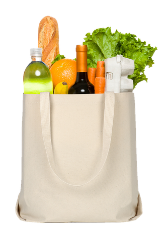 购物袋蔬菜