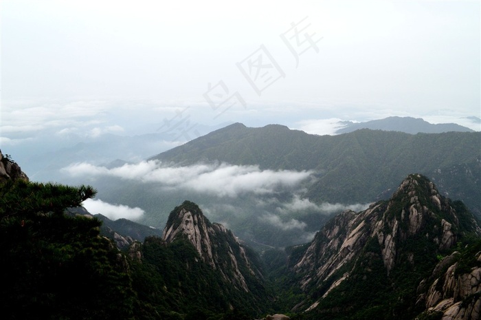 安徽黄山风景素材图片