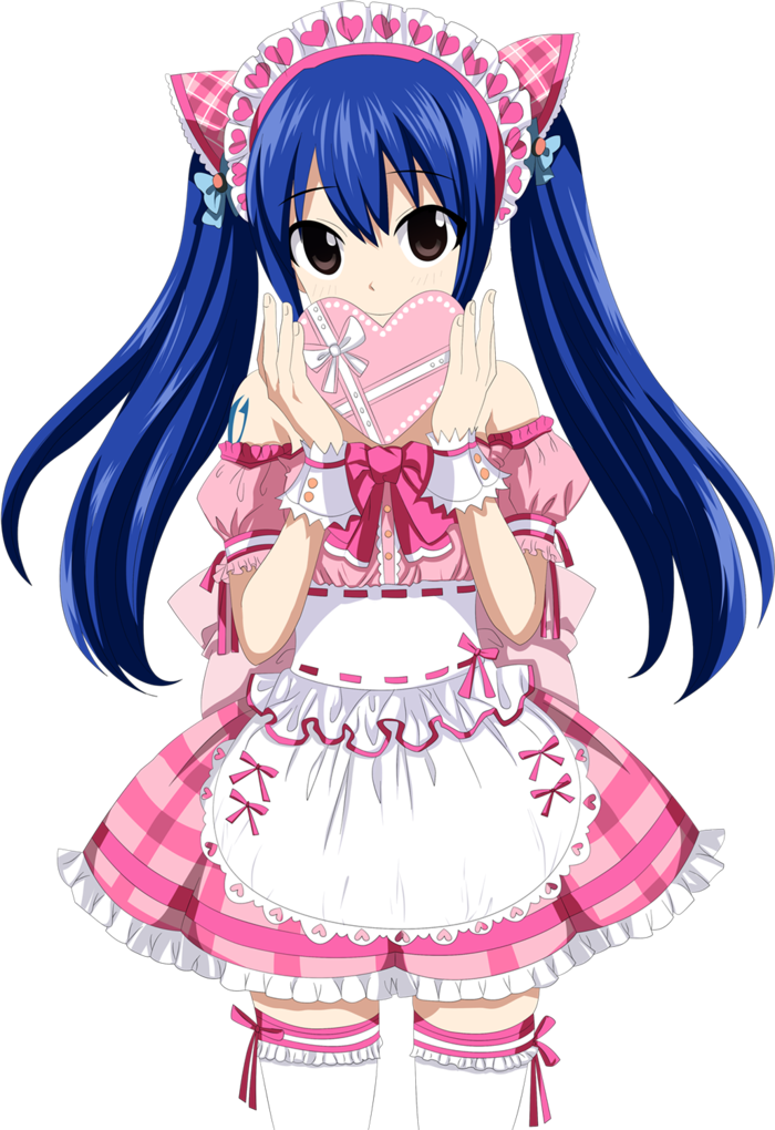 粉色Lolita裙子素材卡通简笔人物