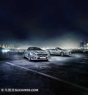 奔驰SLK和SL跑车设计图片素材 奔驰SLK和SL跑车设计图片素材