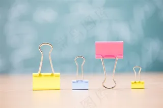 五颜六色的书夹