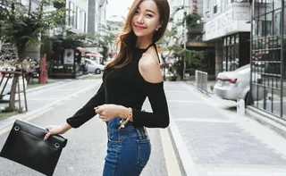 摄影图片人物美女模特照片