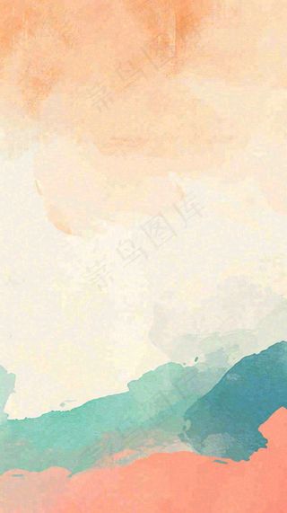 水墨泼墨粉色绿色渐变纹理背景