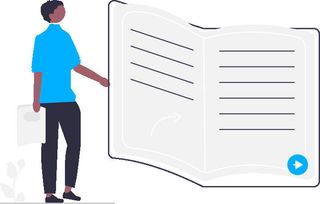 2.5d书籍插画小图标素材