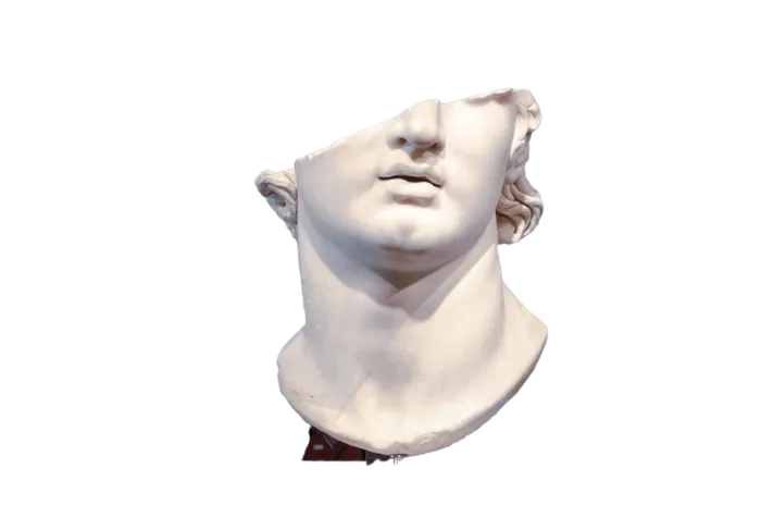 古典人物头像雕塑