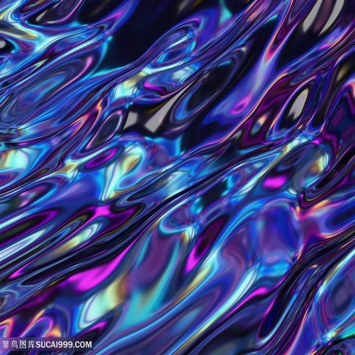 抽象晶透熔岩背景高清图片