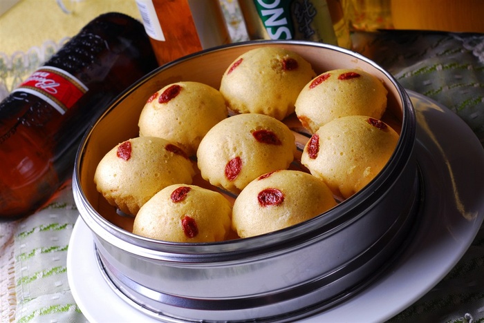 玉米糕美食素材