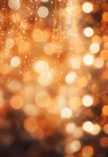 金色橙色装饰灯光晕光芒闪光背景