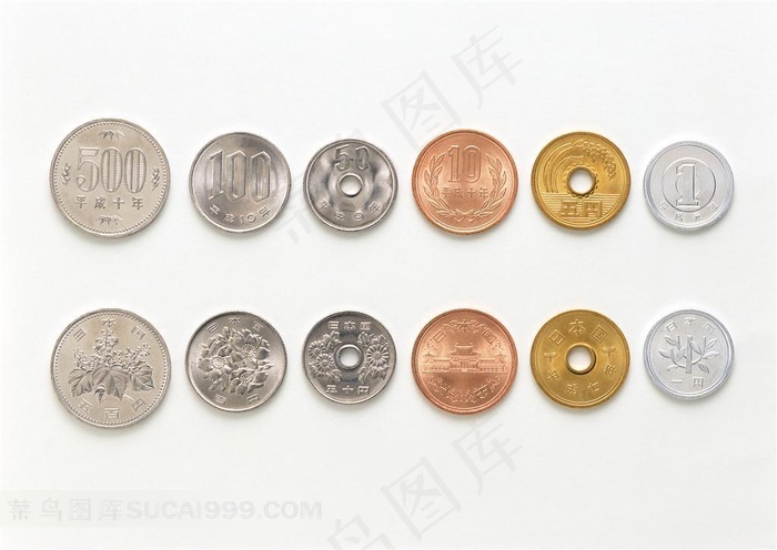 金银铜货币高清素材