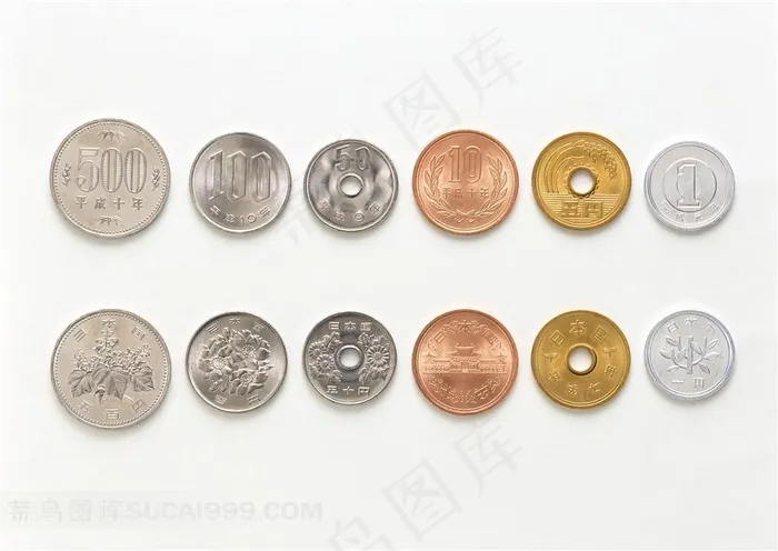 金银铜货币高清素材